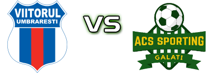 Viitorul (U) - Sporting Galați детайли и статистика
