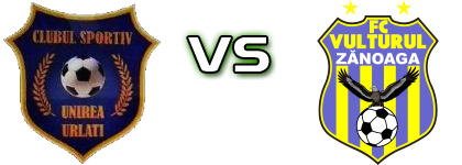 Unirea Urlaţi - Vulturul Zănoaga Detalles y estadisticas