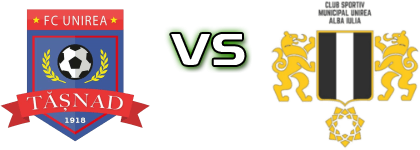Unirea Tășnad -  Unirea Alba Iulia Spiel Prognosen und Statistiken