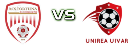 Fortuna Becicherecu Mic - Unirea Uivar детайли и статистика