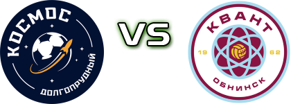 Kosmos Dolgoprudnyi - Kvant Obninsk head to head game preview and prediction
