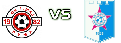 1. Maj Ruma - Hajduk (V) Statistiche e dettagli partita