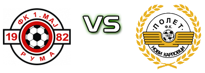 1. Maj Ruma - Polet (NK) Statistiche e dettagli partita