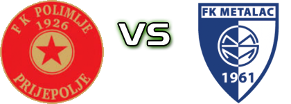 Polimlje  - Metalac Detalji meca I statistika.