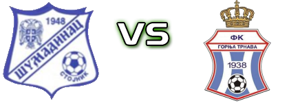 Šumadinac Stojnik - Gornja Trnava Statistiche e dettagli partita