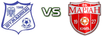 Šumadinac Stojnik - FK Marjan Knić head to head game preview and prediction