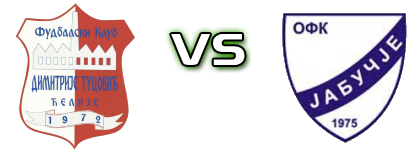 Dimitrije Tucović - Jabučje Statistiche e dettagli partita