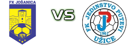 Jošanica (NP) - Jedinstvo Detalji meca I statistika.