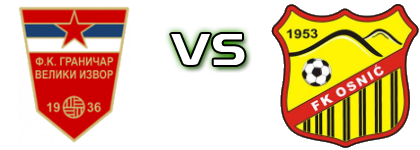 Graničar (VI) - Osnić  head to head game preview and prediction
