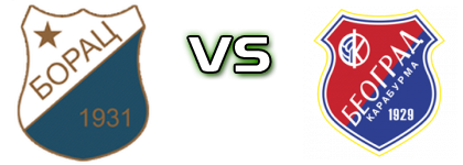 FK Borac Ostruznica - Beograd Karaburma detalji utakmice i statistika