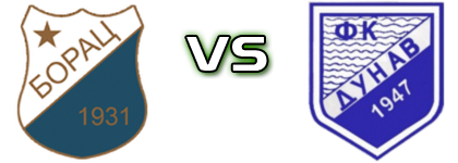 FK Borac Ostruznica - Dunav  detalji utakmice i statistika