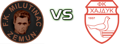 Milutinac - Hajduk detalji utakmice i statistika