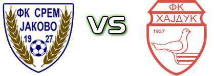 Srem Jakovo - Hajduk Statistiche e dettagli partita