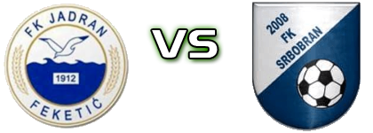 Jadran - Srbobran Spiel Prognosen und Statistiken