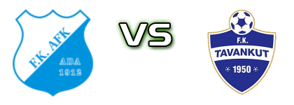 AFK - FK Tavankut detalji utakmice i statistika