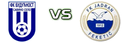 Budućnost (SS) - Jadran Statistiche e dettagli partita Budućnost (SS) - Jadran Statistiche e dettagli partita