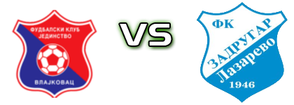 Jedinstvo (V) - Zadrugar (L) Statistiche e dettagli partita