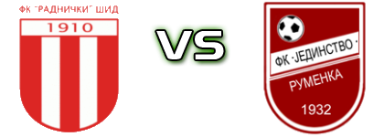 Radnički (Š) - Jedinstvo detalji utakmice i statistika