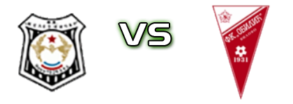 Železničar (NS) - Obilić (V) Detalles y estadisticas Železničar (NS) - Obilić (V) Detalles y estadisticas