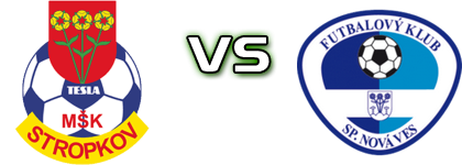 MŠK Tesla Stropkov - Spišská Nová Ves Statistiche e dettagli partita