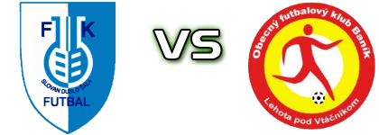 Šaľa - Lehota pod Vtáčnikom Spiel Prognosen und Statistiken Šaľa - Lehota pod Vtáčnikom Spiel Prognosen und Statistiken