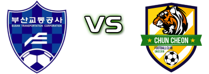 Busan Trans. Corp. - Chuncheon Spiel Prognosen und Statistiken