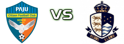 Paju Citizen FC - Seoul E-Land FC Detalji meca I statistika.