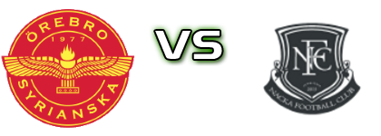 Örebro Syrianska - FC Nacka Iliria детайли и статистика