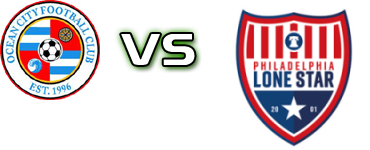 Ocean City - Philadelphia Lone Star Spiel Prognosen und Statistiken