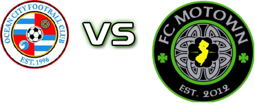 Ocean City - FC Motown 2 Spiel Prognosen und Statistiken