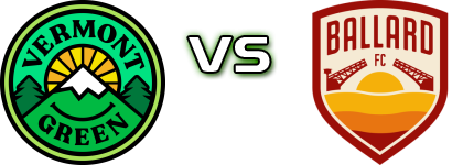 Vermont Green FC - Ballard FC detalji utakmice i statistika