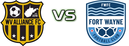 West Virginia Alliance - Fort Wayne FC head to head game preview and prediction West Virginia Alliance - Fort Wayne FC head to head game preview and prediction