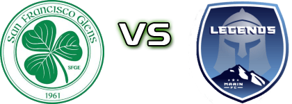 San Francisco Glens - Marin FC Legends head to head game preview and prediction San Francisco Glens - Marin FC Legends head to head game preview and prediction