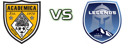 Academica - Marin FC Legends head to head game preview and prediction Academica - Marin FC Legends head to head game preview and prediction