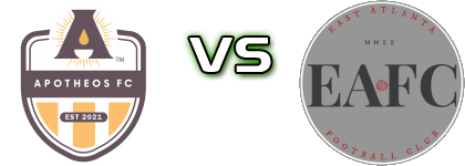 Apotheos FC - East Atlanta FC head to head game preview and prediction Apotheos FC - East Atlanta FC head to head game preview and prediction
