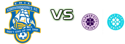 Erie Commodores FC - Flower City Union / Salt City Union Statistiche e dettagli partita
