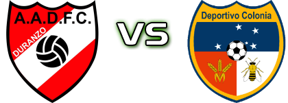 AA Durazno FC - CD Colonia детайли и статистика