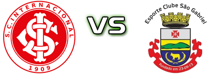 Internacional - São Gabriel Statistiche e dettagli partita Internacional - São Gabriel Statistiche e dettagli partita