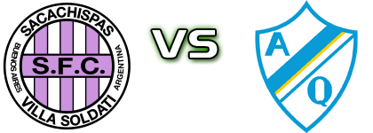 Sacachispas - Argentino de Quilmes Spiel Prognosen und Statistiken