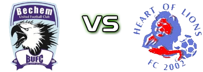 Bechem Utd - Heart of Lions Statistiche e dettagli partita