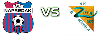Napredak Šije - NK Zmaj Statistiche e dettagli partita