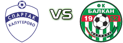 Spartak (K) - Balkan (V) Detalles y estadisticas