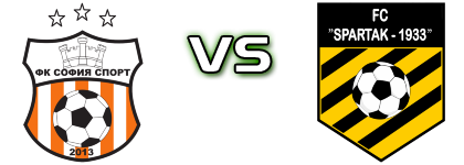 Sofia Sport - Spartak 1933  head to head game preview and prediction