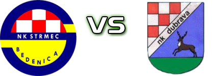 Strmec Bedenica - Dubrava Vrbovec Detalji meca I statistika.
