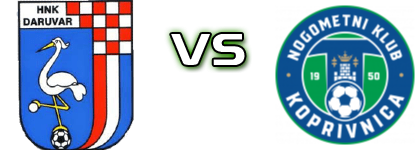 Daruvar - Koprivnica Estatísticas e detalhes do jogo