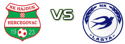Hajduk (H) - Lasta Spiel Prognosen und Statistiken