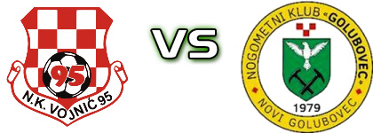 Vojnić 95 - Golubovec Spiel Prognosen und Statistiken