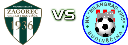 Zagorec (VT) - Milengrad 2005  head to head game preview and prediction