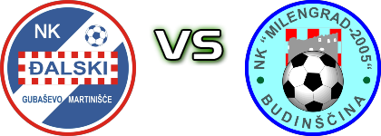Đalski - Milengrad 2005  head to head game preview and prediction
