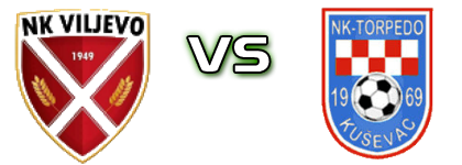 Viljevo - Torpedo Kuševac Detalji meca I statistika.